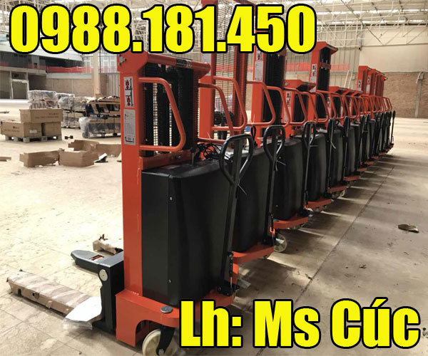 địa chỉ mua xe nâng điện bán tự động giá rẻ