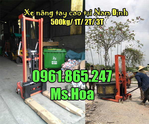 Xe nâng tay cao tại Nam Định giá rẻ