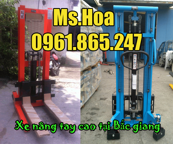 Mua xe nâng tay cao tại Bắc giang