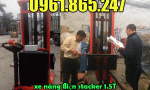 Xe nâng điện stacker 1.5 tấn