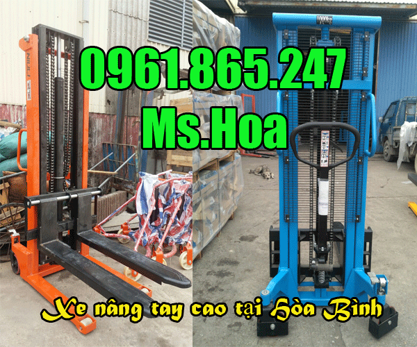 Xe nâng tay cao tại Hòa Bình