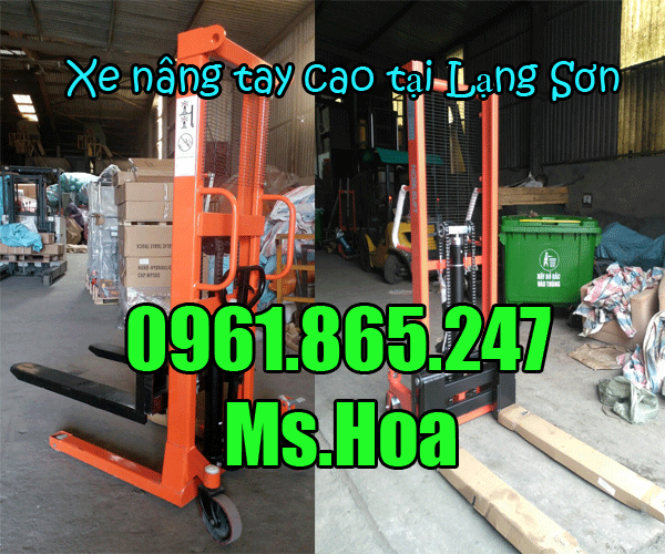 Xe nâng tay cao tại lạng sơn