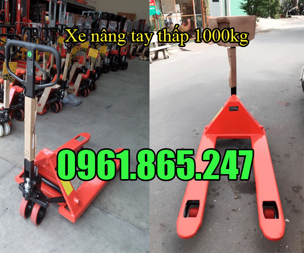 Xe nâng tay thấp 1000kg