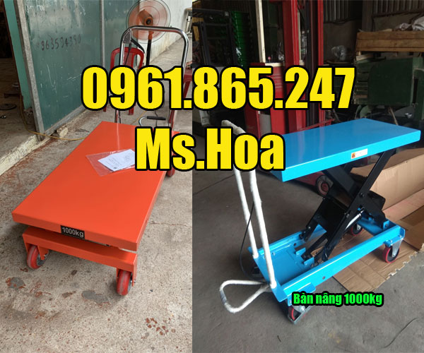 Bàn nâng 1000kg
