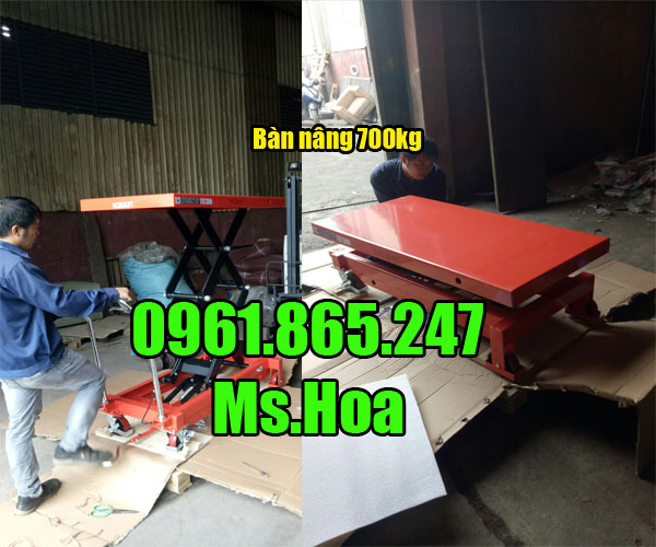Bàn nâng 700kg