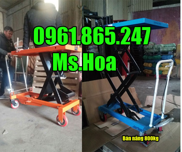 Bàn nâng 800kg