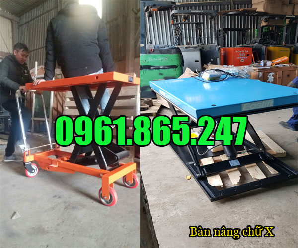 Bàn nâng thủy lực hcm