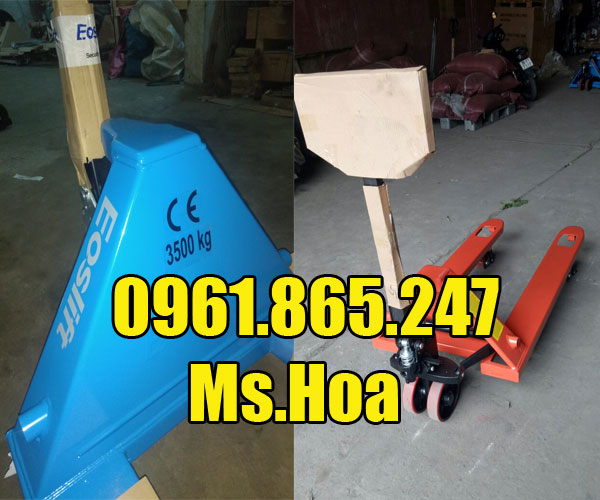 Giá xe nâng tay 3.5 tấn