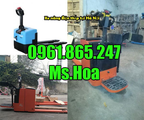 Xe nâng điện thấp tại Hà Nội